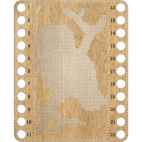 Wonderland Crafts Owl Numbered Embroidery Thread Organizer